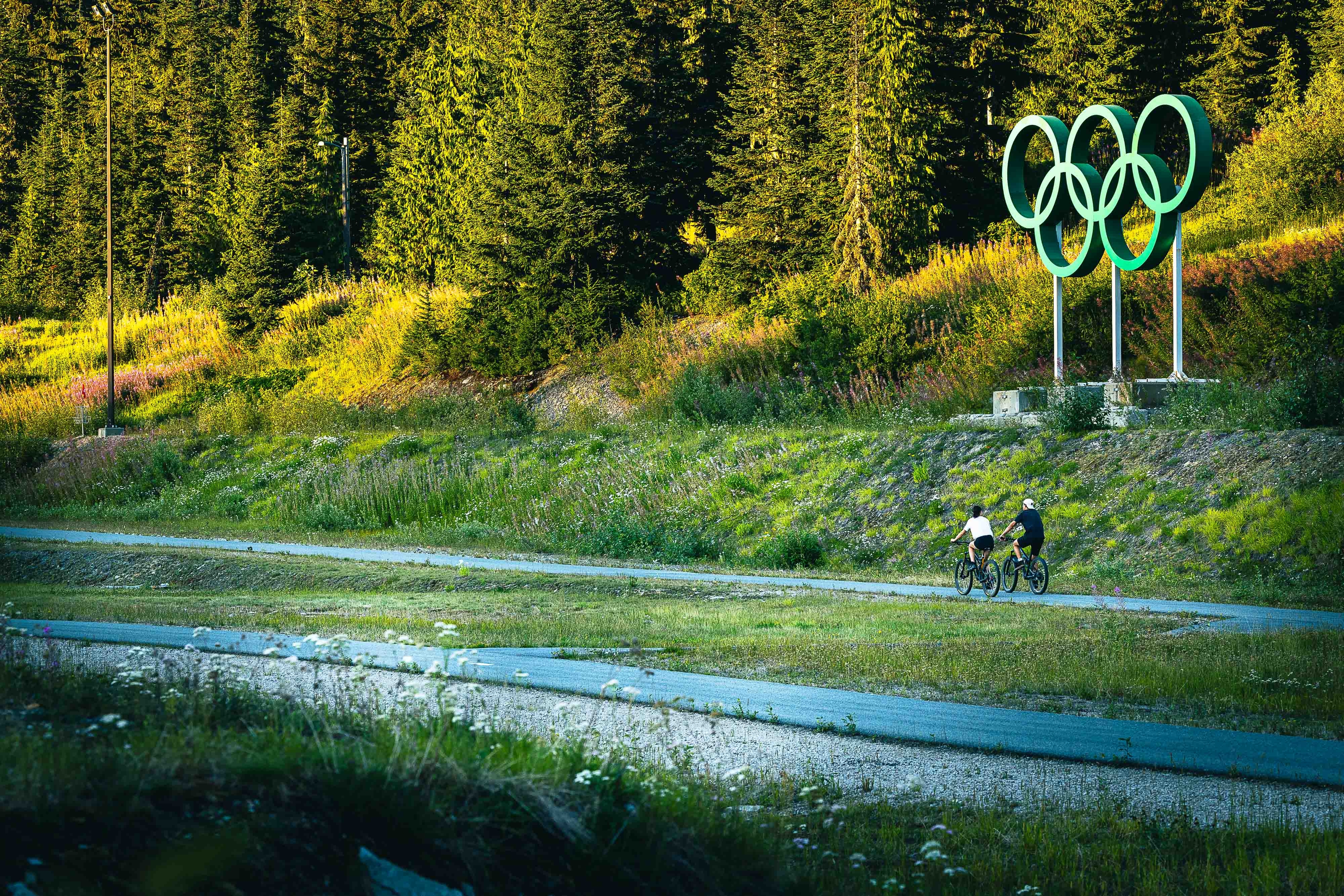 Cross country skiing at Whistler Olympic Park