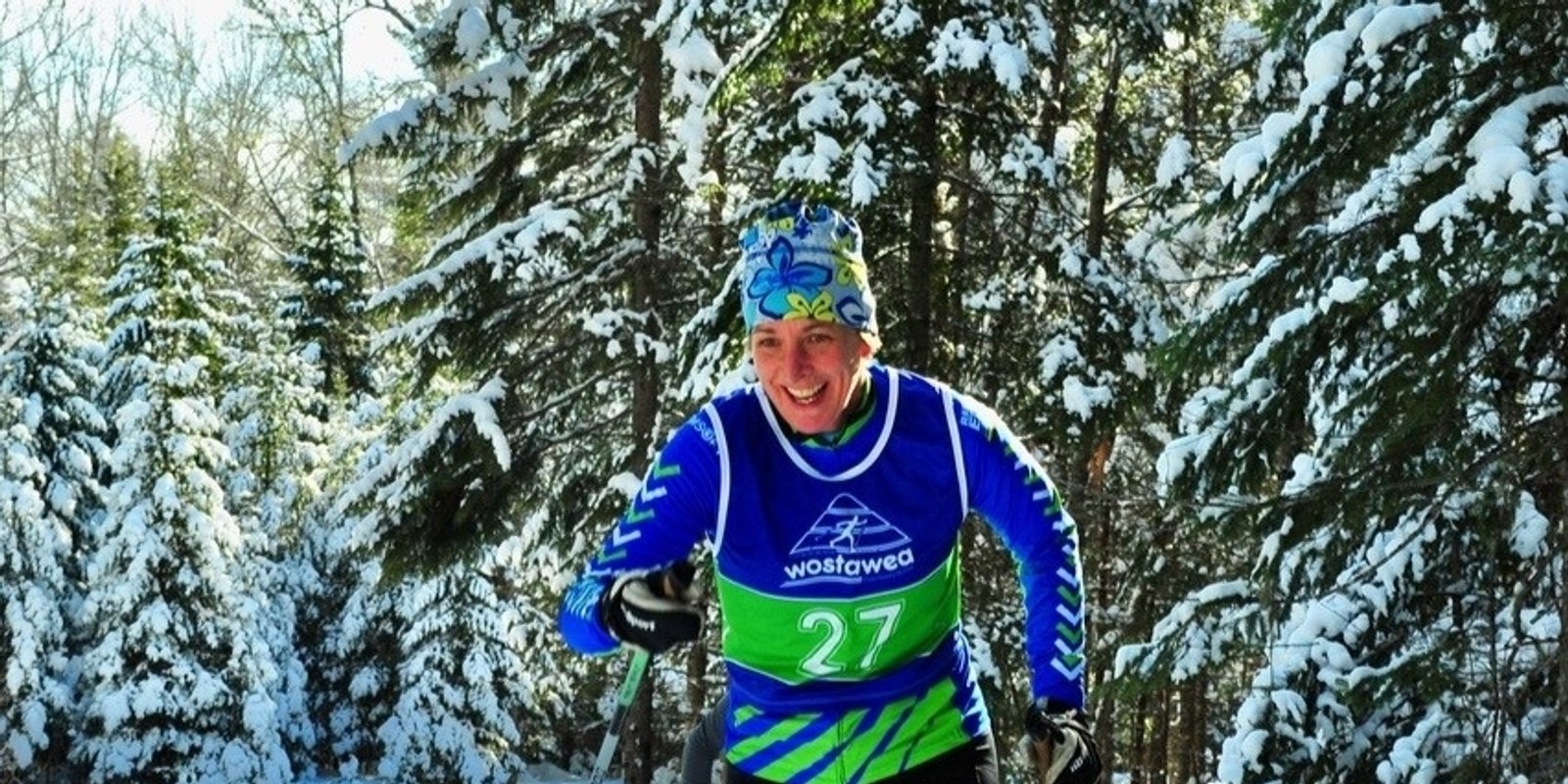 Cross country skiing at Wostawea - Kingswood and UNB Woodlot