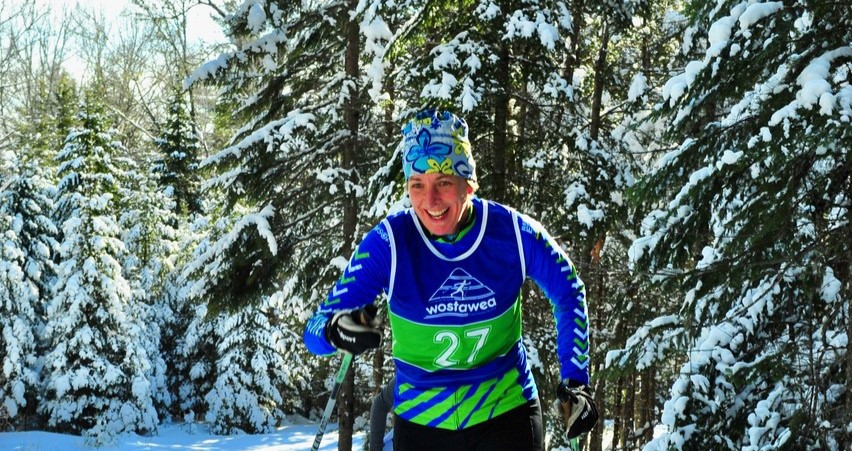 Cross country skiing at Wostawea - Kingswood and UNB Woodlot