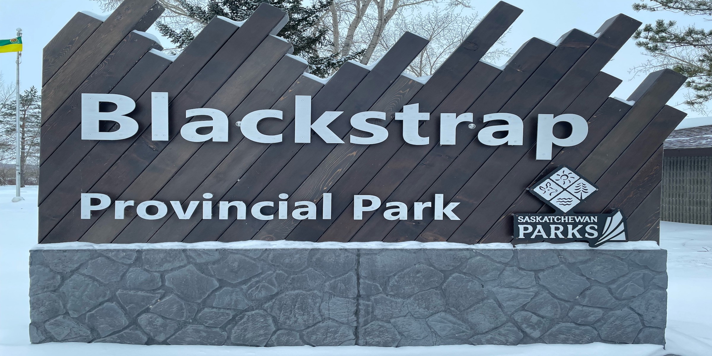 Cross country skiing at Blackstrap Provincial Park