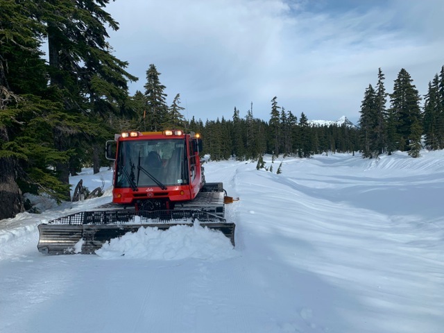 Cross country skiing at Dakota Ridge Winter Recreation Area