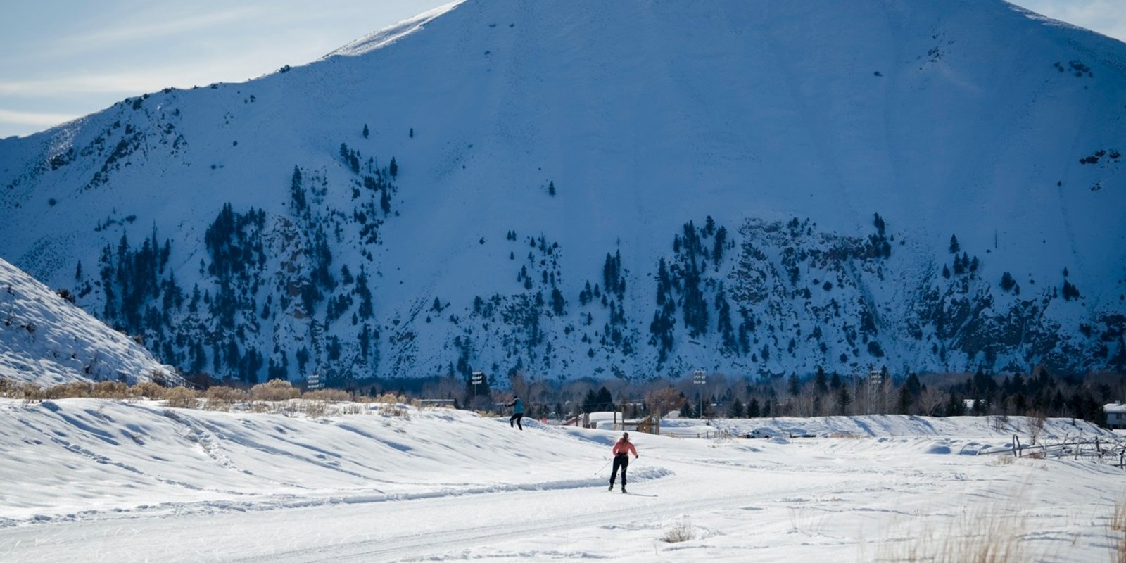 Cross country skiing at Quigley Nordic