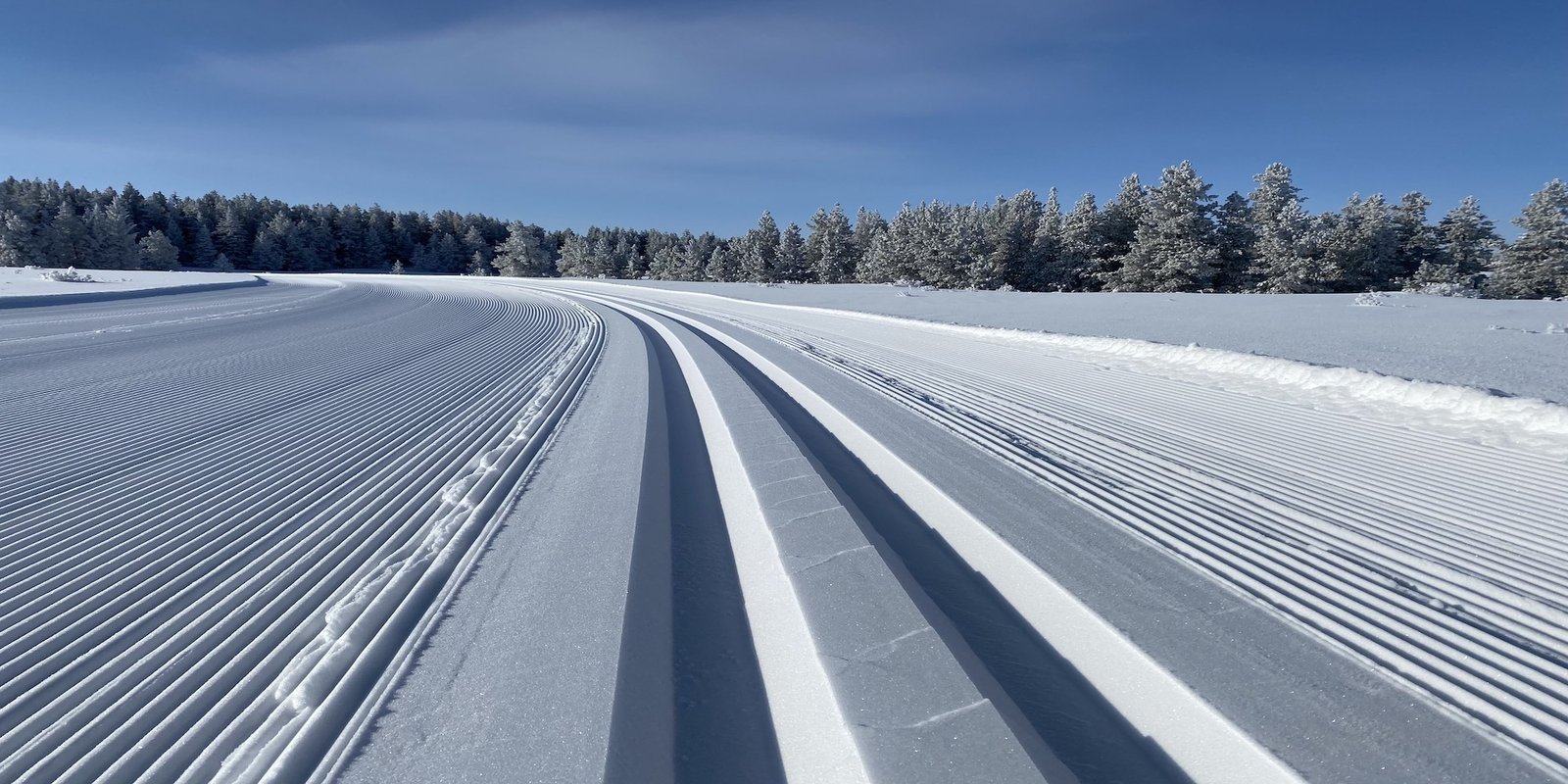 Cross country skiing at Cypress Hills