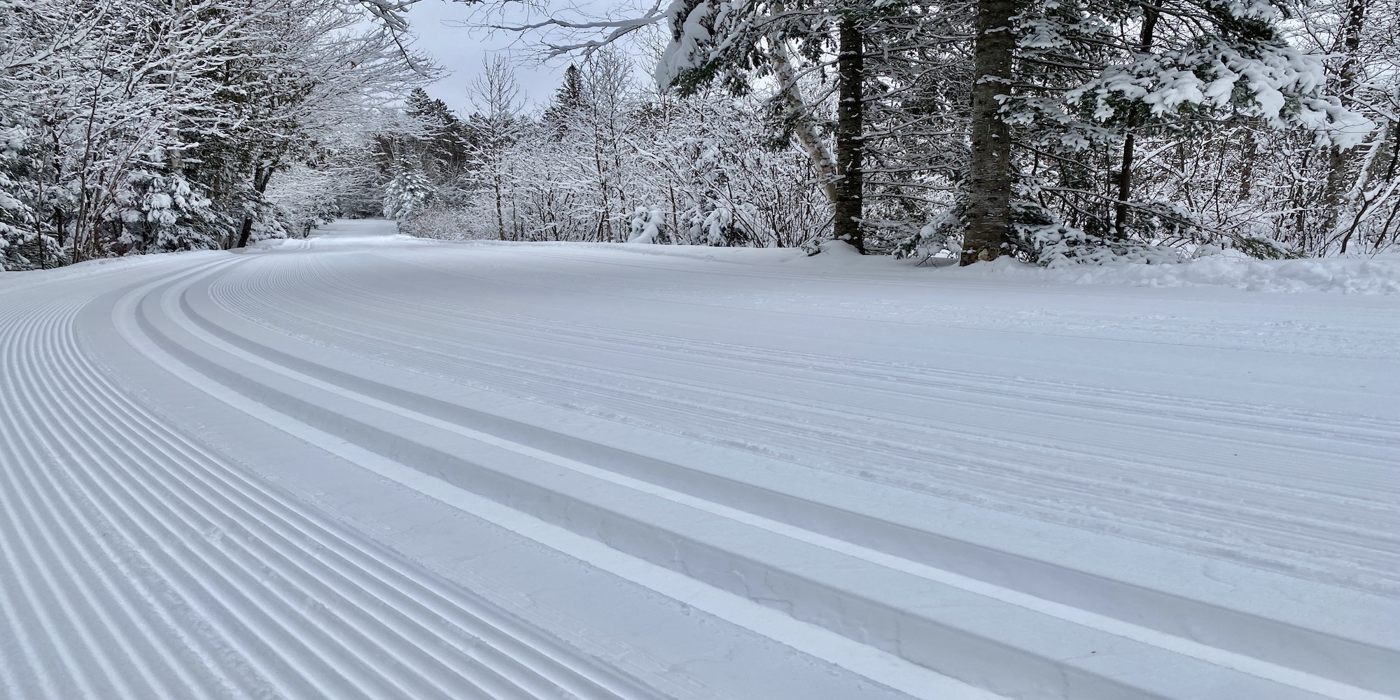 Cross country skiing at Minocqua Winter Park