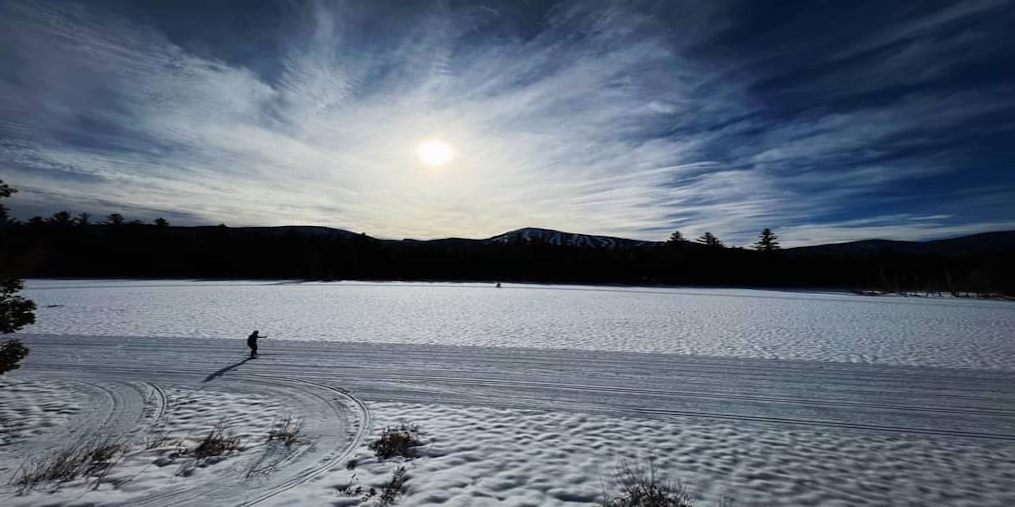 Cross country skiing at Sugarloaf Outdoor Center