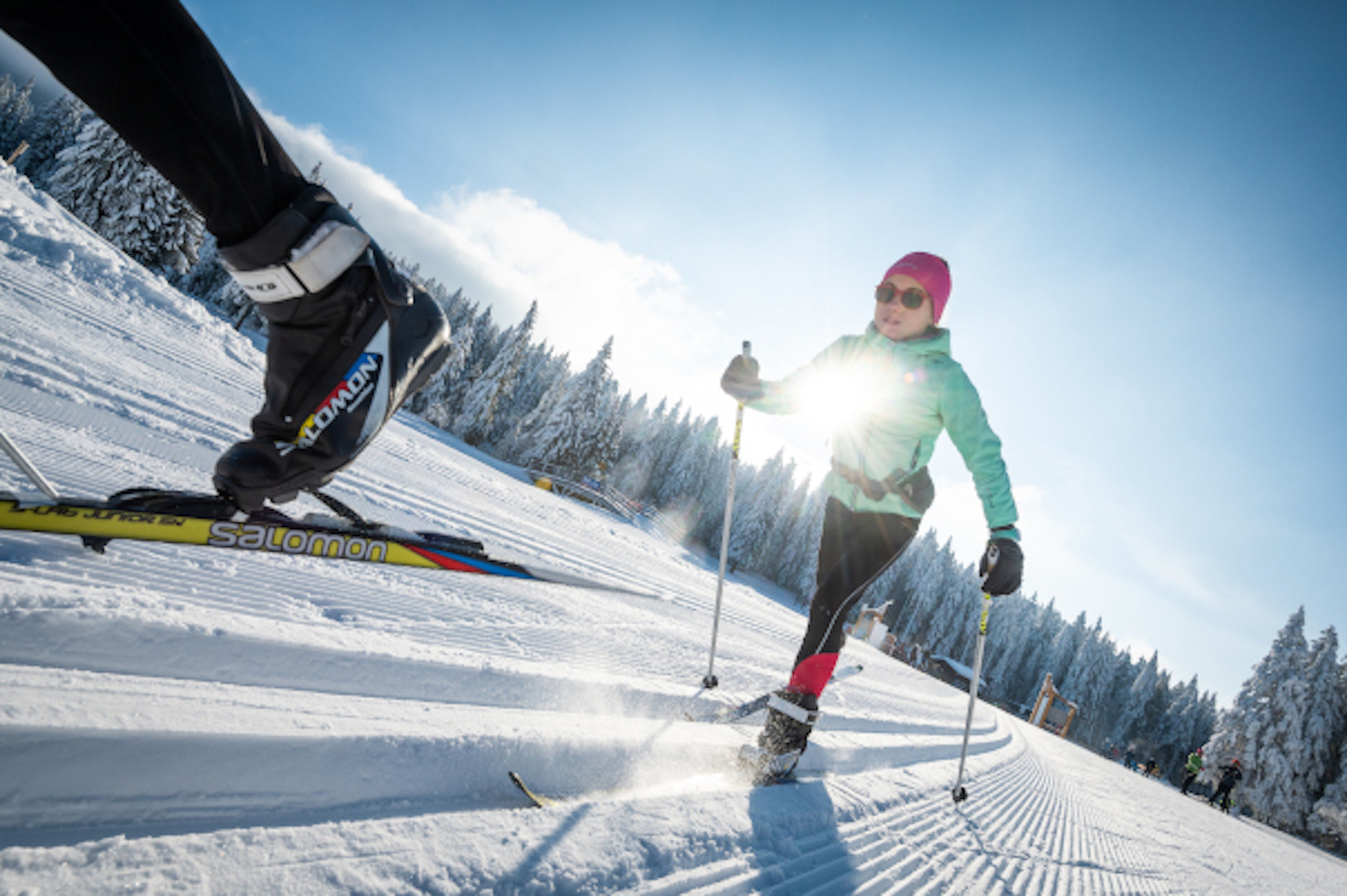 Cross country skiing at Autrans - Méaudre