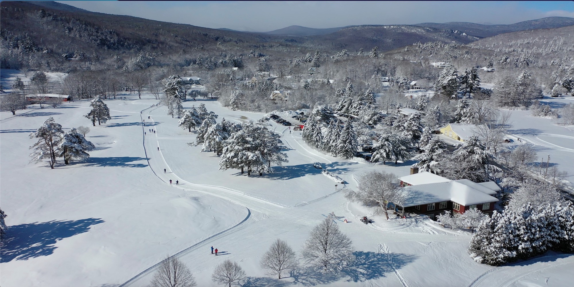 Cross country skiing at Jackson Ski Touring Foundation