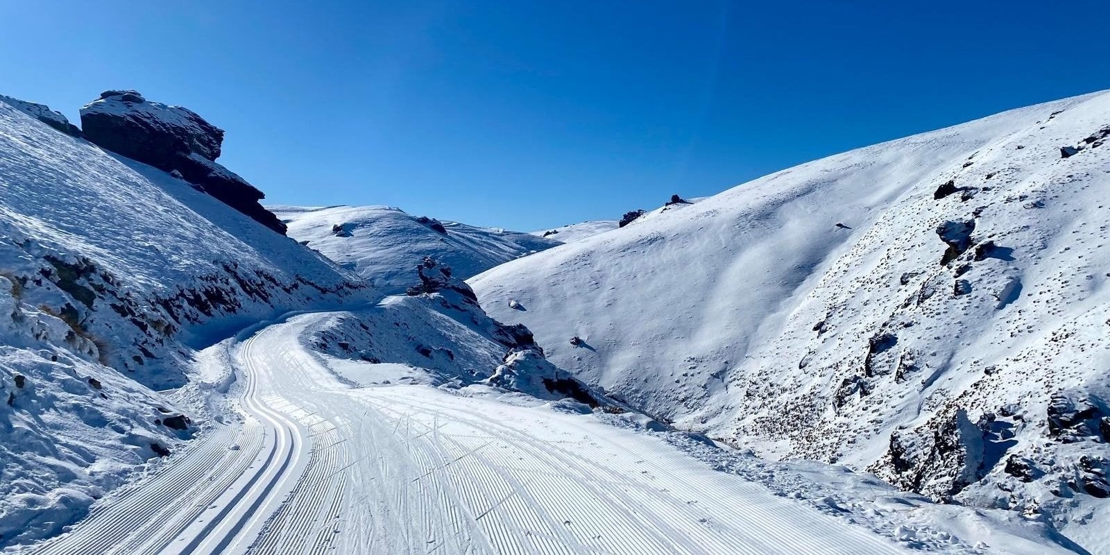 Cross country skiing at Snow Farm