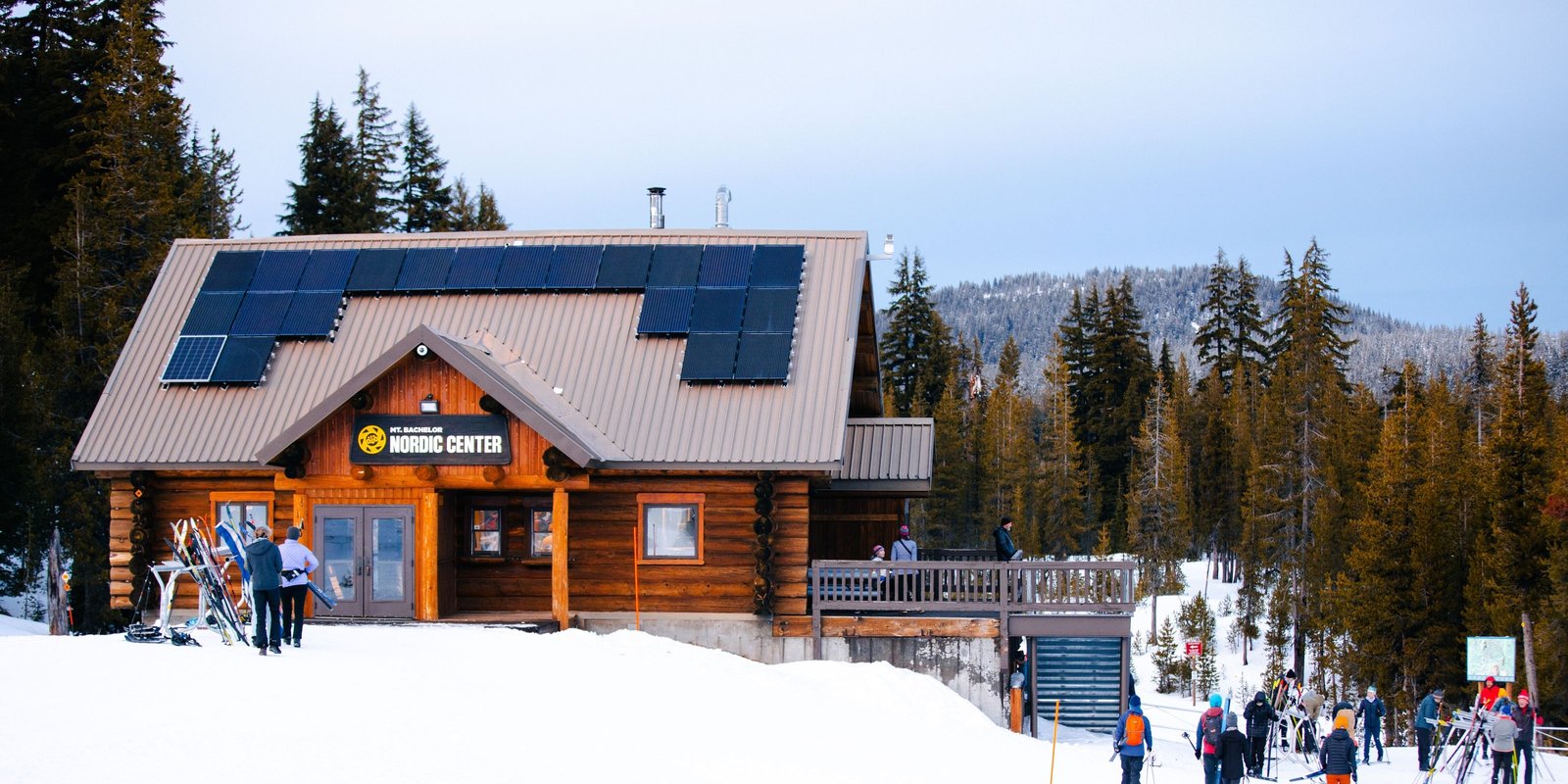 Cross country skiing at Mt. Bachelor Nordic Center