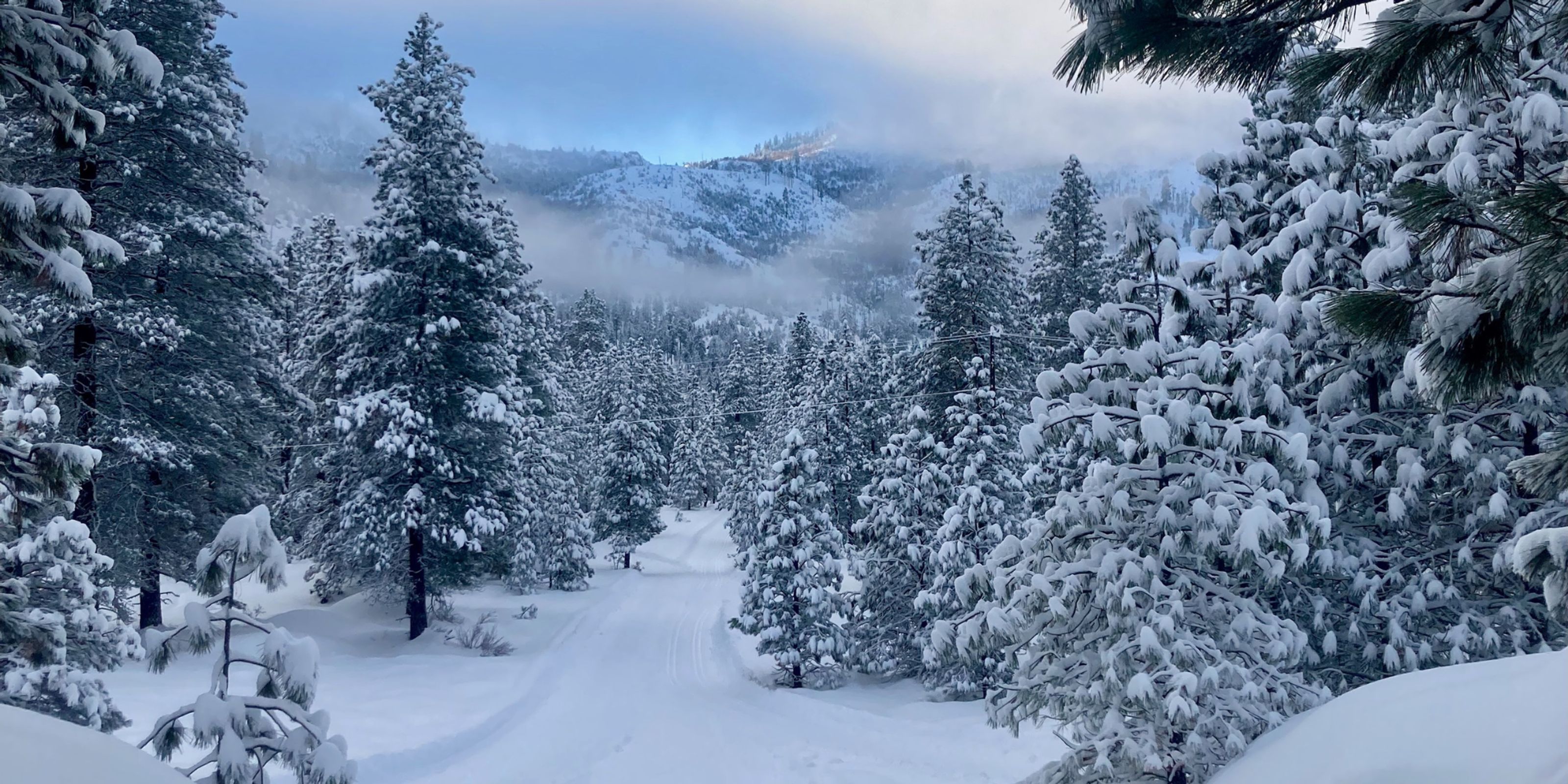 Cross country skiing at Leavenworth Ski Hill