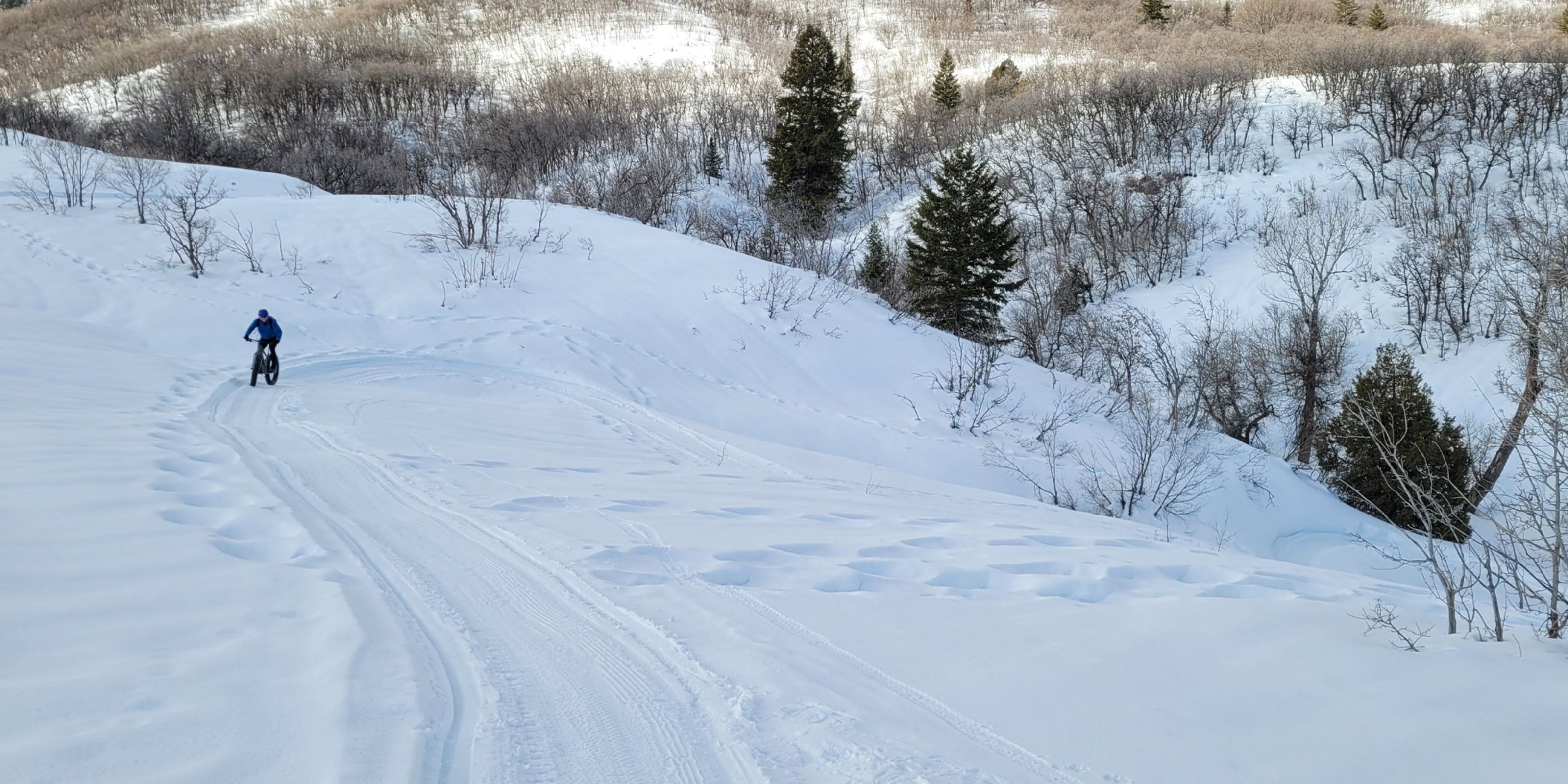 Cross country skiing at Ogden Nordic Fat Bike & Snowshoe