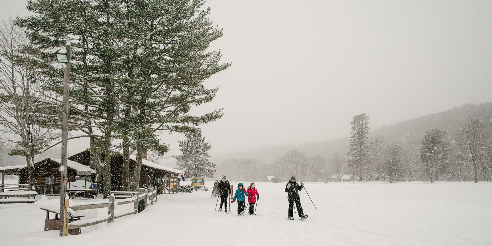 Cross country skiing at Grafton Trails and Outdoor Center