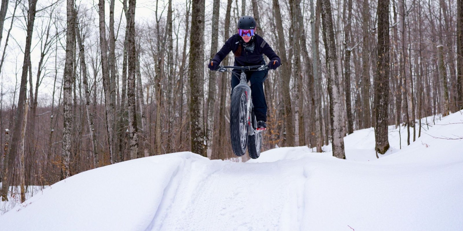 Cross country skiing at South Trails