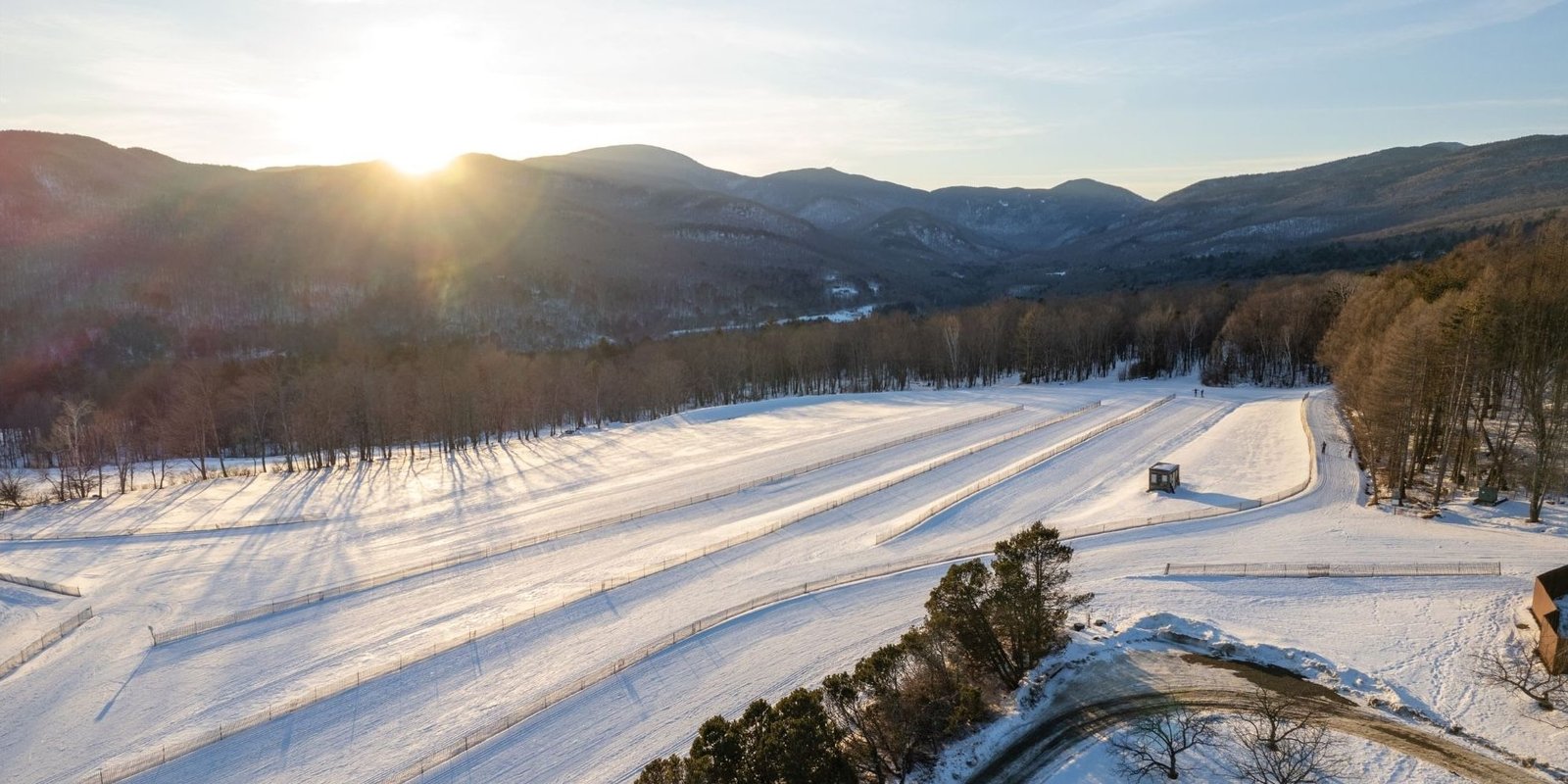 Cross country skiing at von Trapp Family Lodge and Resort