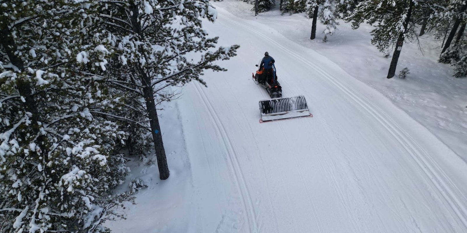 Cross country skiing at Silver Crest Trails