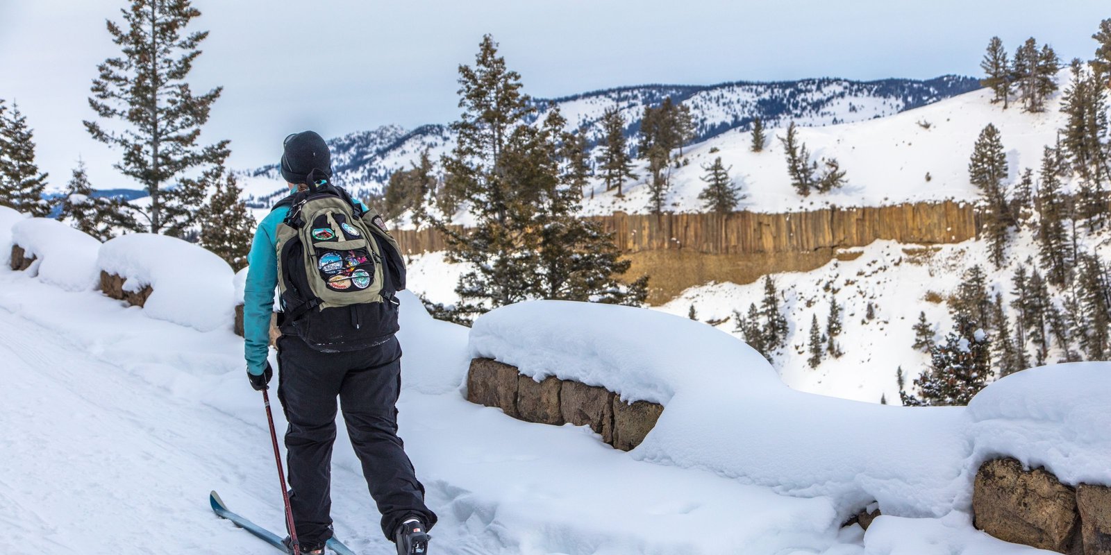 Cross country skiing at Tower Ski Trails