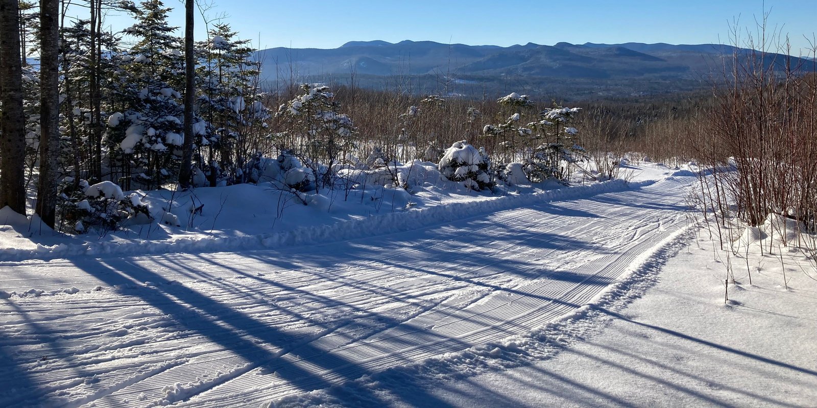 Cross country skiing at Nansen Ski Club Trails