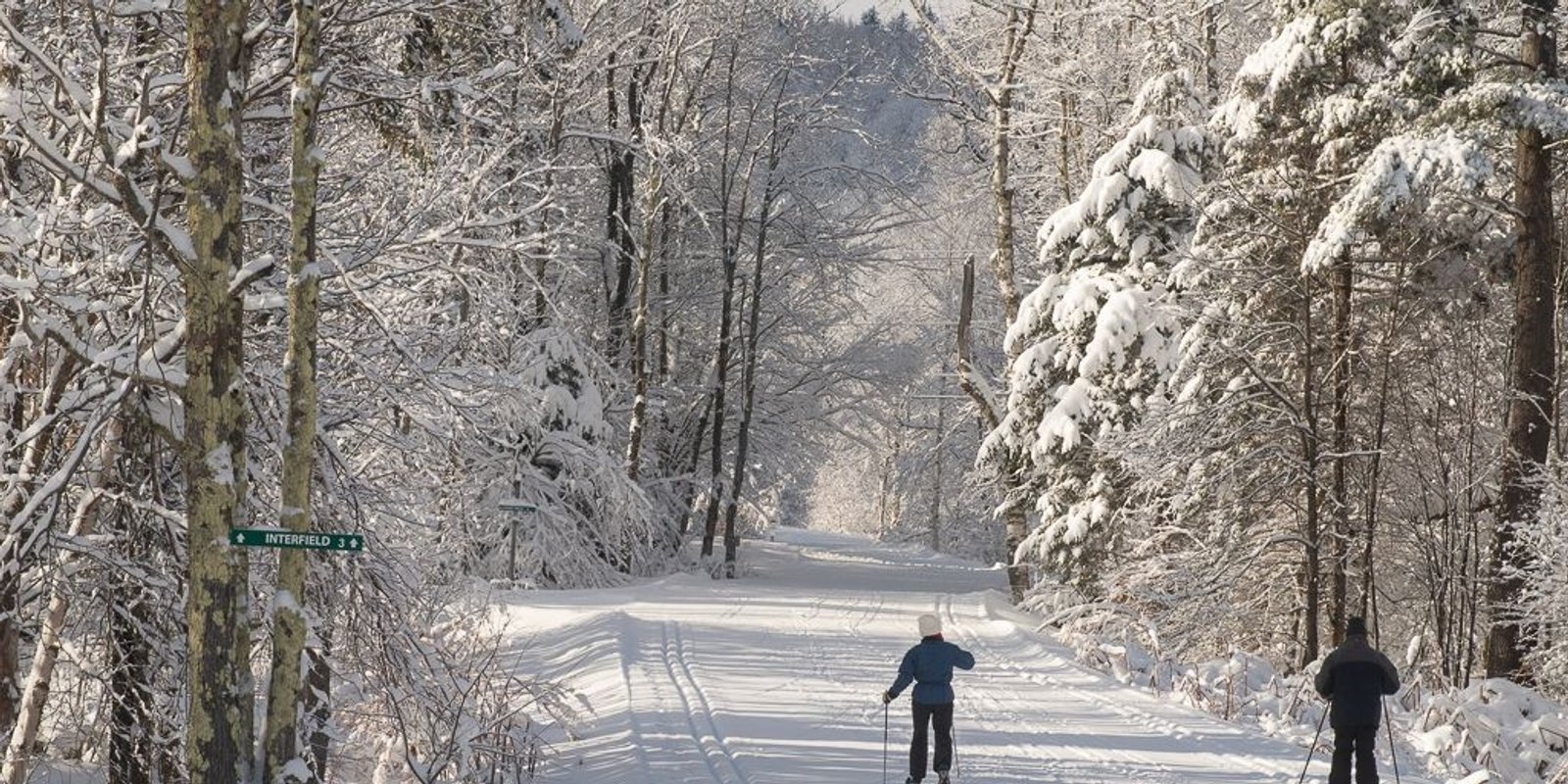 Cross country skiing at Mountain Top Inn & Resort