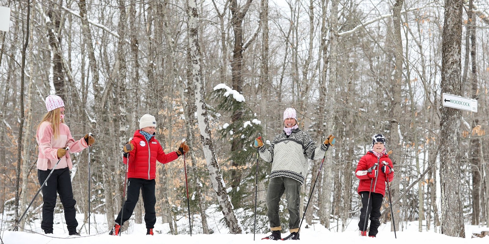 Cross country skiing at Wild Wings Ski Touring Center