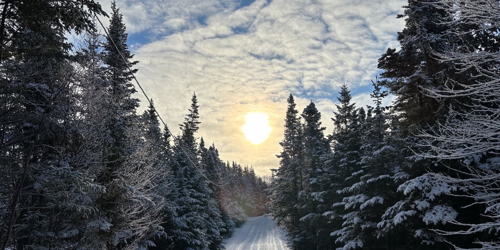 Cross country skiing at Whaleback Nordic Ski Club
