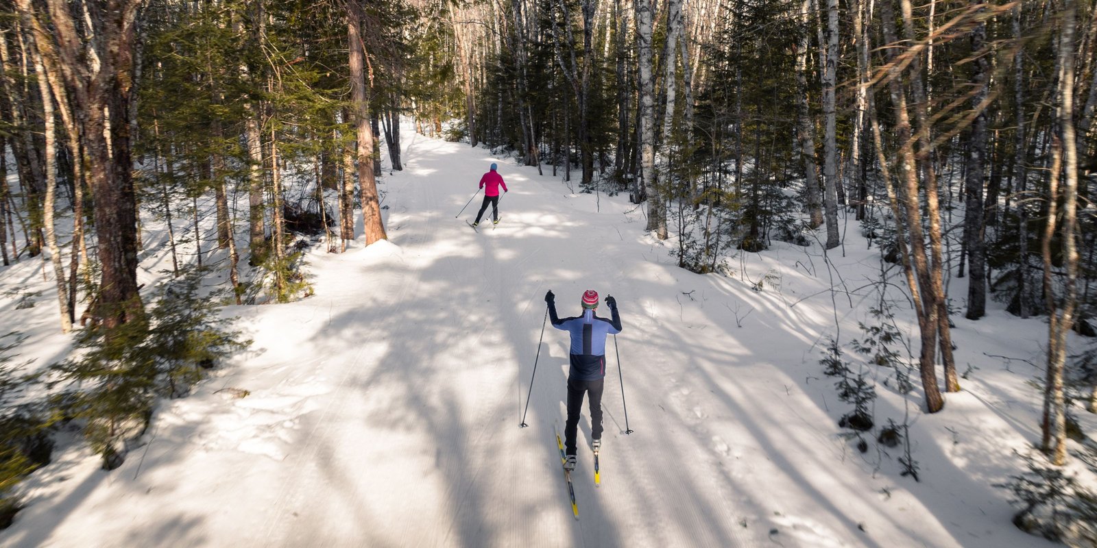 Cross country skiing at Kouchibouguac National Park