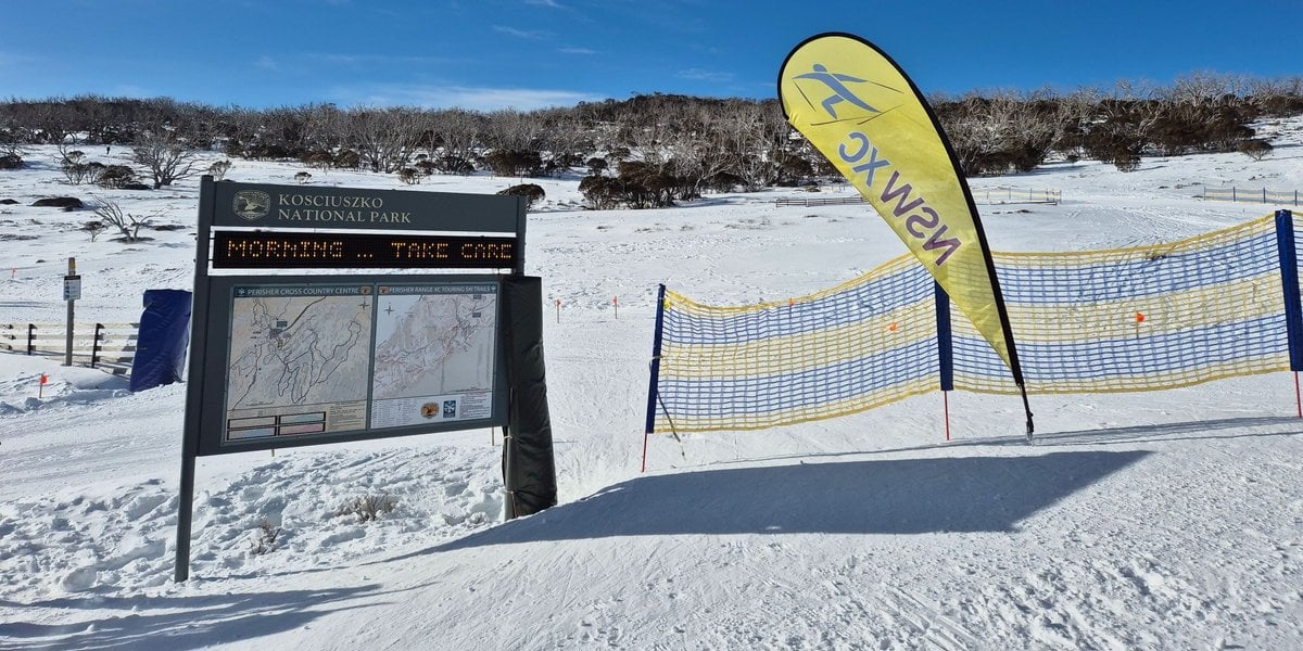 Cross country skiing at Perisher Cross Country