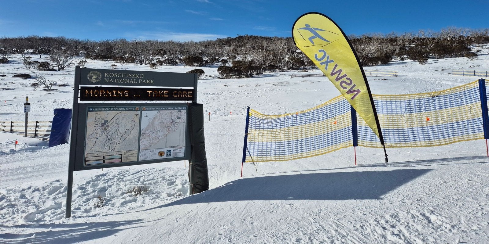 Cross country skiing at Perisher Cross Country