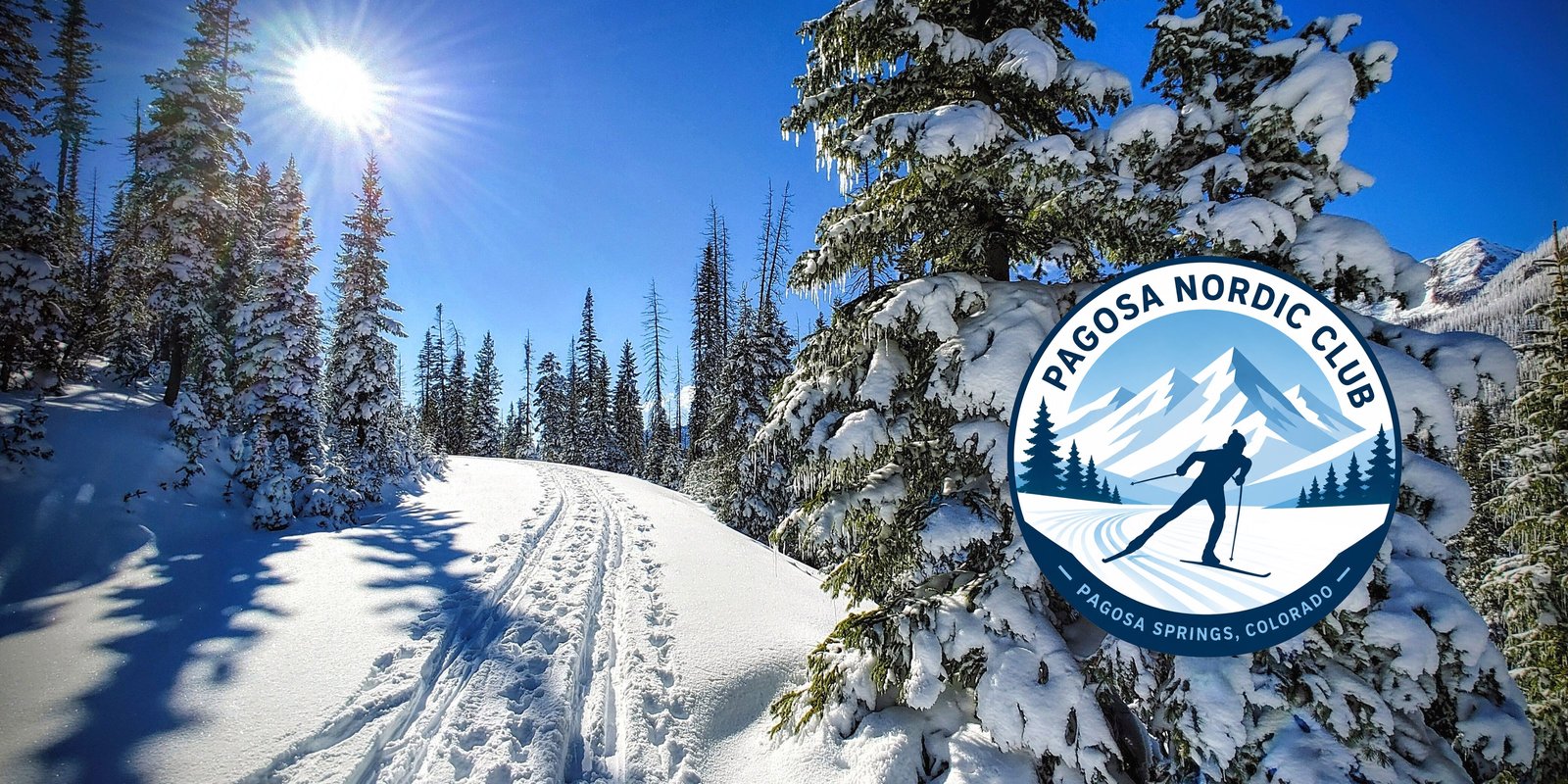 Cross country skiing at Fall Creek