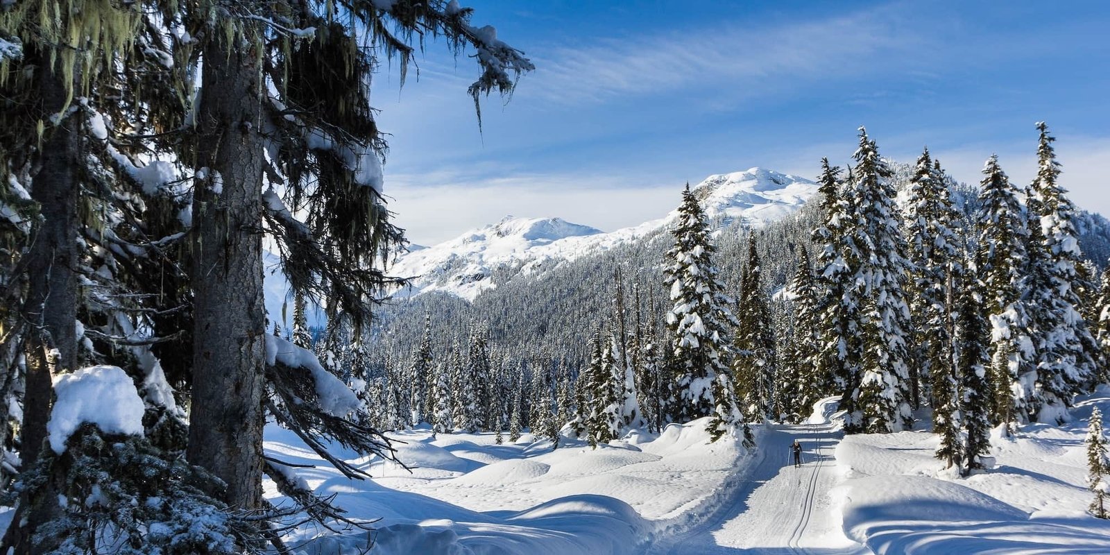 Cross country skiing at The Callaghan