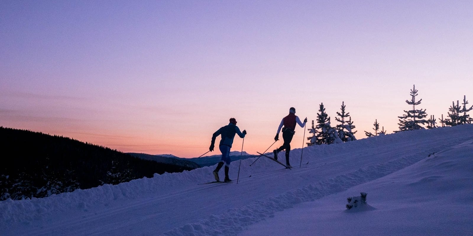 Cross country skiing at Nickel Plate Nordic