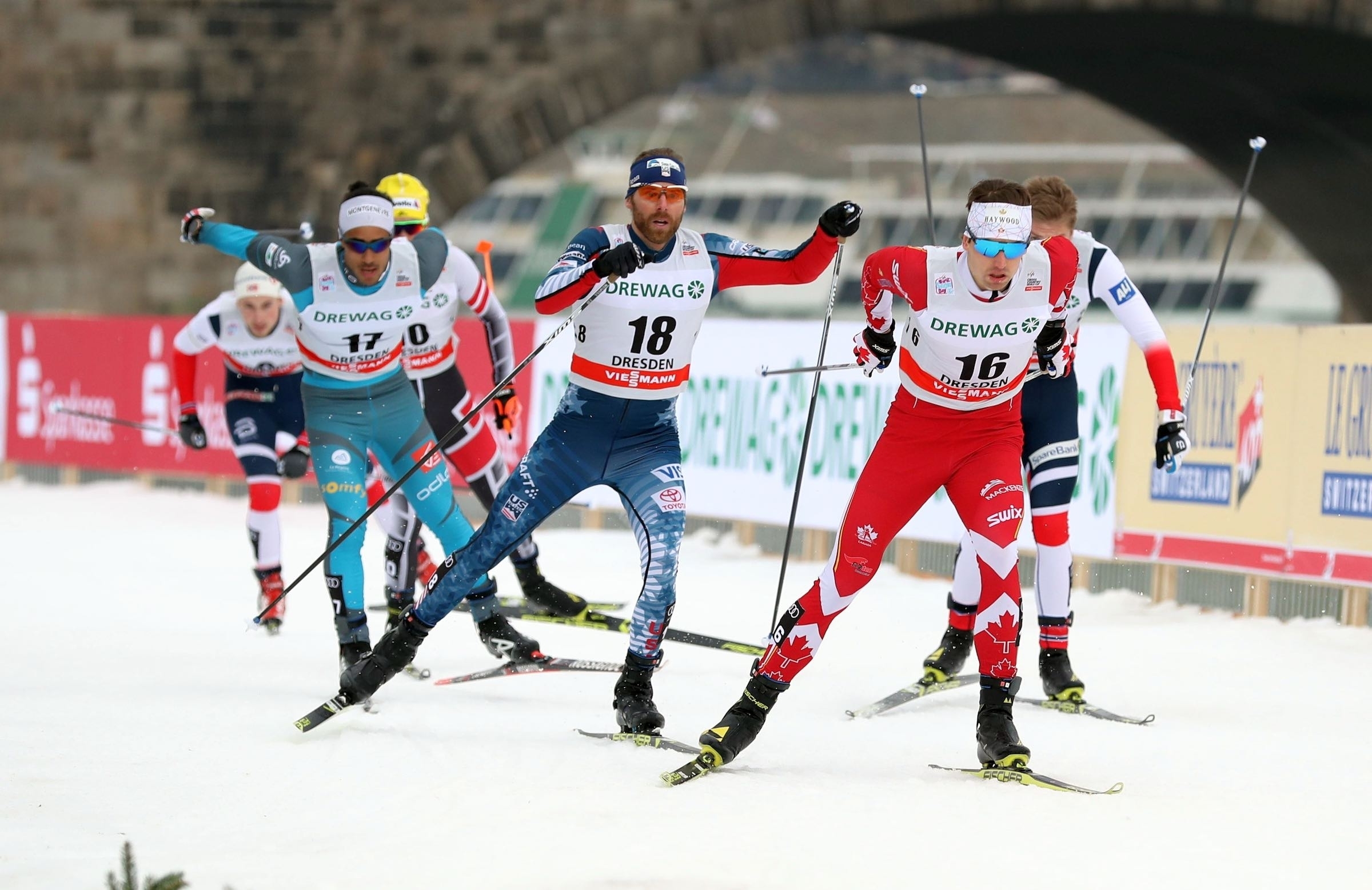 Cross country skiing at Six Mile Summer