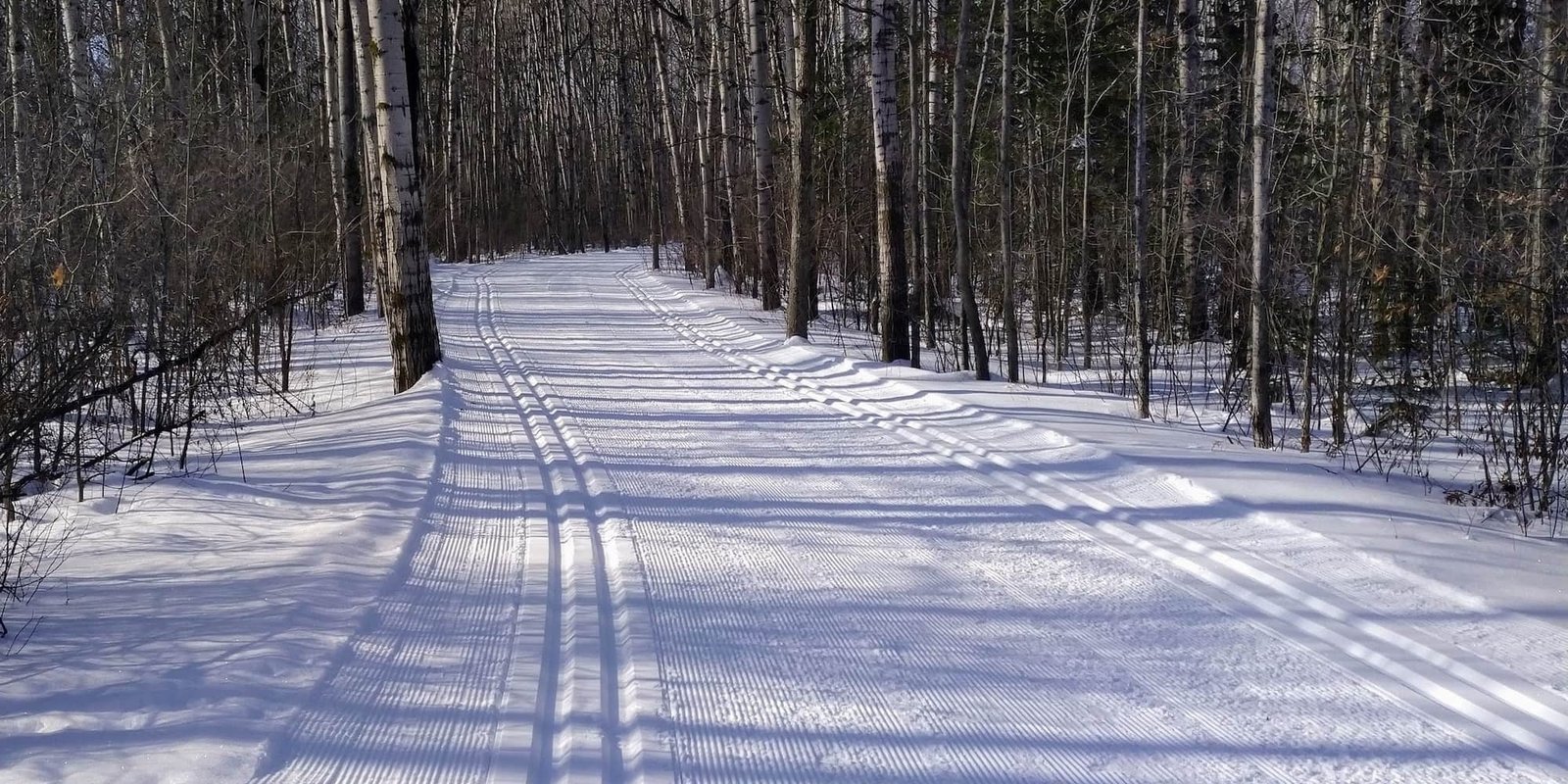 Cross country skiing at Ski Heritage East