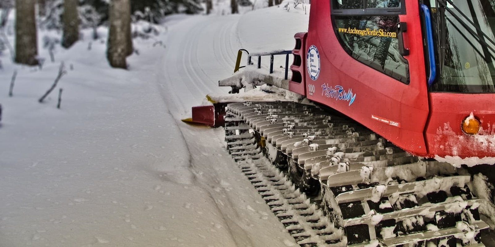 Cross country skiing at Alaska Pacific University