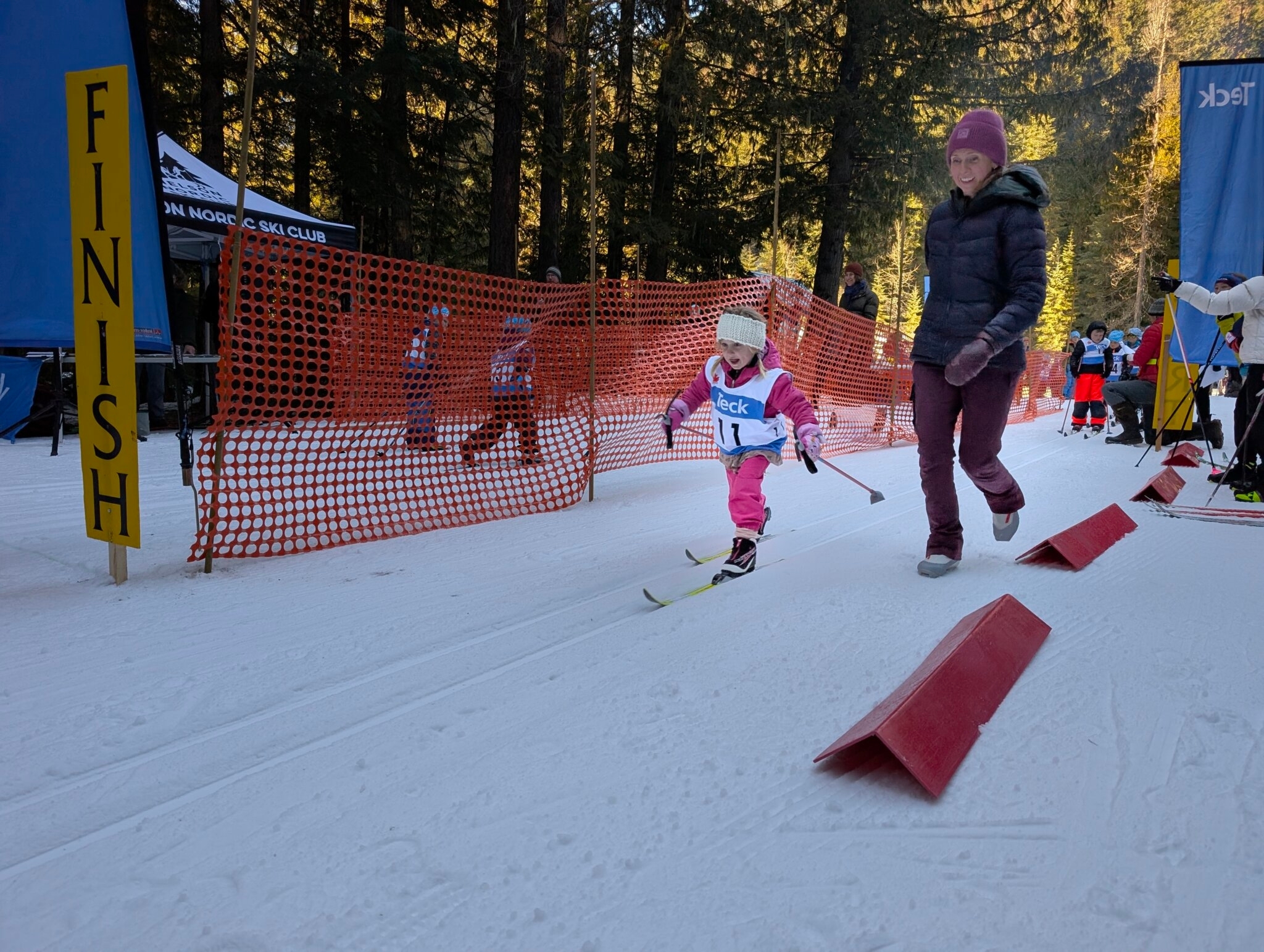 Racer at the Teck Kootenay Cup