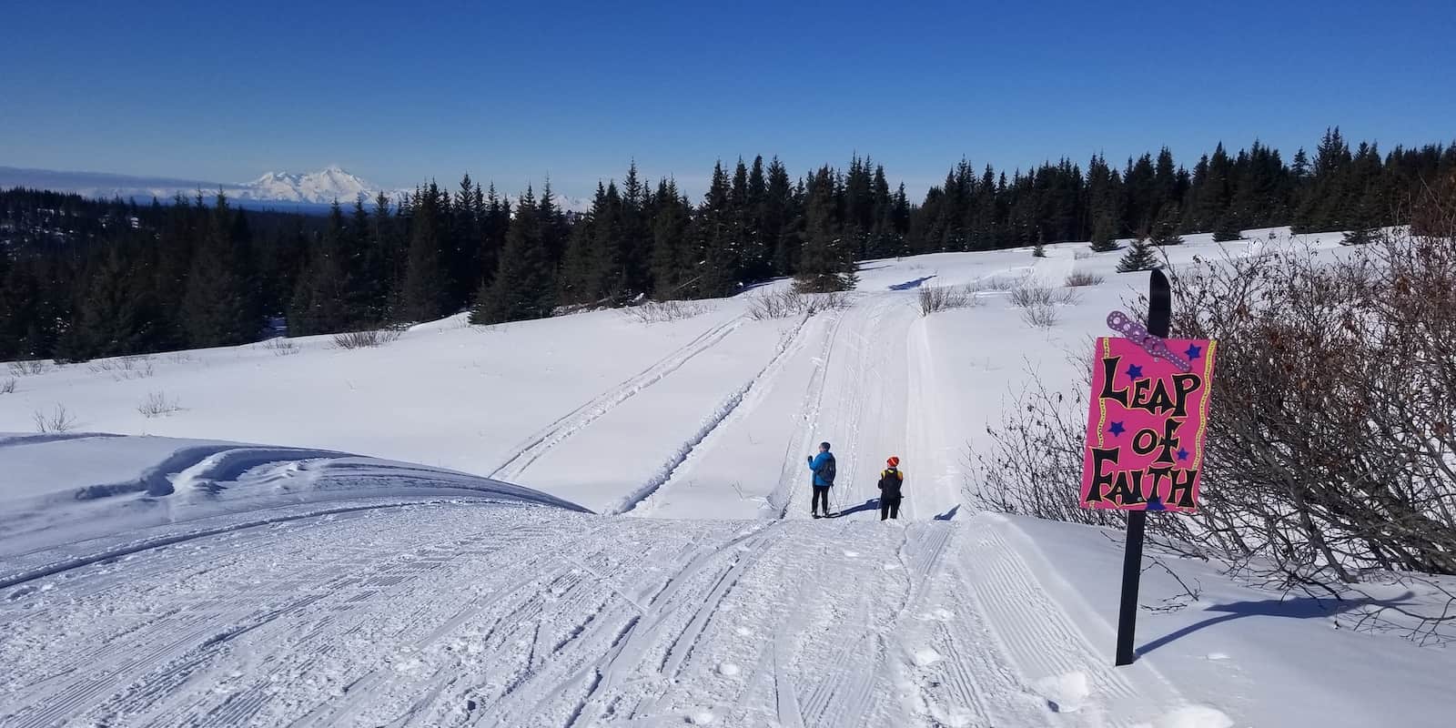 Cross country skiing at KNSC: Marathon Connector